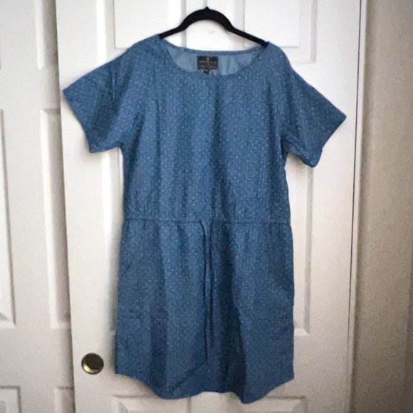 United by Blue Chambray Sun Dress NWOT - Picture 1 of 4